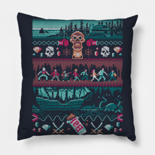 Christmas in the Goondocks Pillow