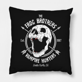Frog Bros Vampire Hunters Pillow