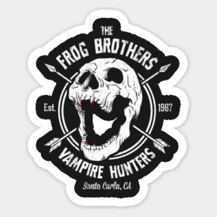 Frog Bros Vampire Hunters Sticker