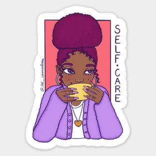Self care Sticker
