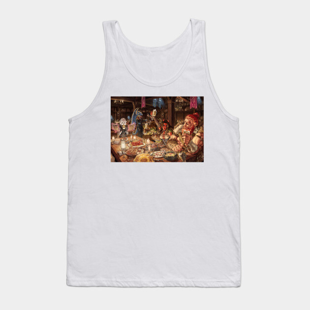 Dungeons and Dragons - The feast Tank Top by RobustaArt