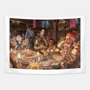 Dungeons and Dragons - The feast Tapestry