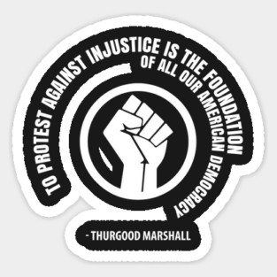 To Protest is the Foundation of American Democracy. Protest Resist Shirts and Hoodies Sticker