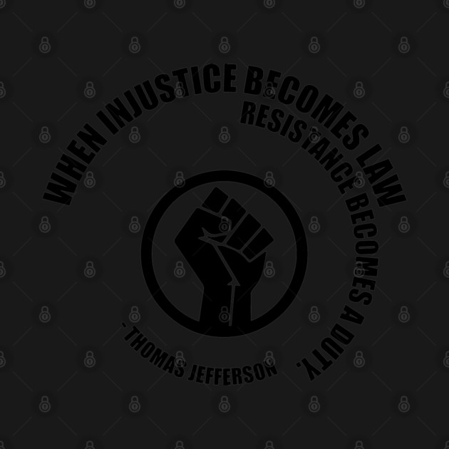Resistance Becomes Duty. Protest Resist Shirts Hoodies and Gifts by UrbanLifeApparel