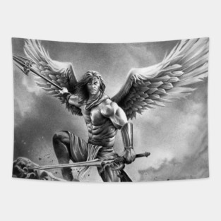 ANGEL WARRIOR Tapestry