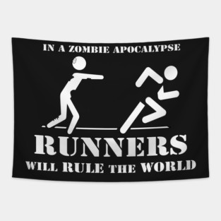 Runners will rule the world Tapestry