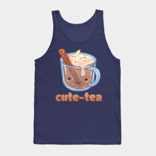 "Cutie" Chai Latte Tank Top