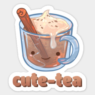 "Cutie" Chai Latte Magnet