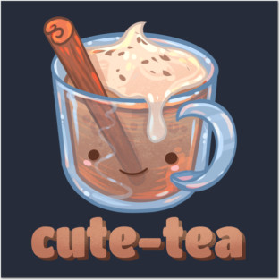 "Cutie" Chai Latte Posters and Art