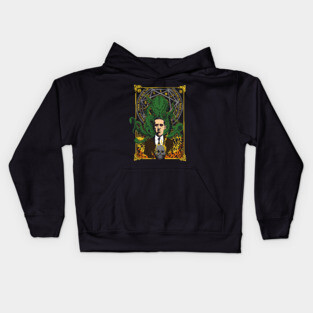 Lovecraft Tribute Kids Hoodie