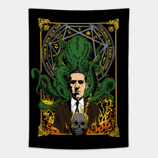 Lovecraft Tribute Tapestry