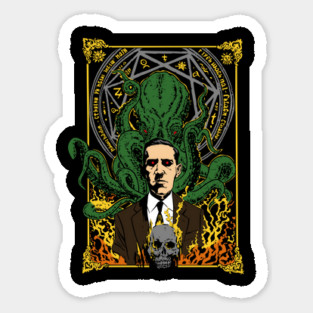 Lovecraft Tribute Sticker