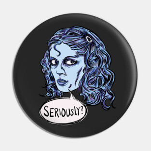 Rocky Horror Serious Janet Pin