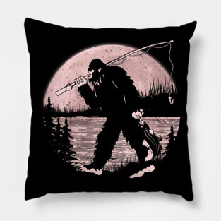 Bigfoot Fishing Pillow