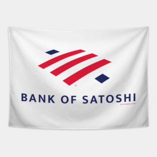 Bank Of Satoshi Tapestry