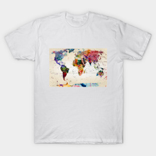 map of the world T-Shirt