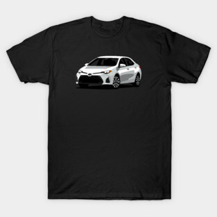 White Toyota Corolla T-Shirt
