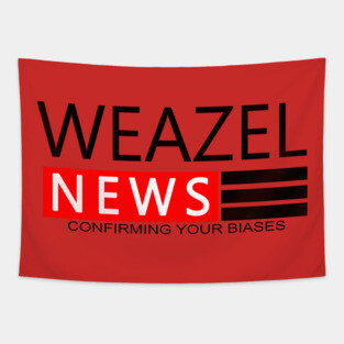 WEAZEL NEWS Tapestry