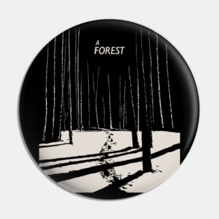 The Cure A Forest winter Pin