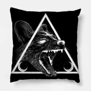 Night Hyena Pillow