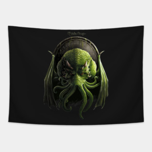 CTHULHU FHTAGN Tapestry