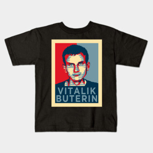 Vitalik Buterin Ethereum Kids T-Shirt