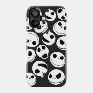 Jack Skellington Pattern Phone Case