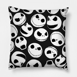 Jack Skellington Pattern Pillow