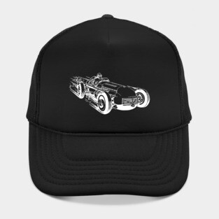 Vintage Race Car 1 Hat