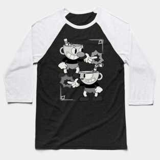 Cuphead - Retro Version Baseball T-Shirt