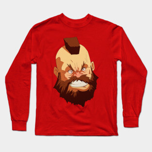 capcom street fighter zangief Long Sleeve T-Shirt