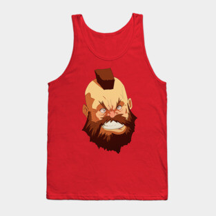 capcom street fighter zangief Tank Top