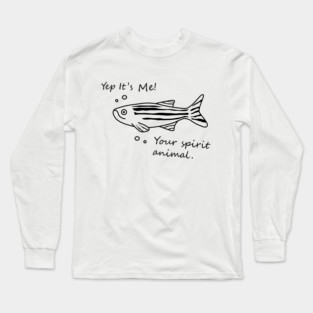 Zebrafish - Spirit animal Long Sleeve T-Shirt