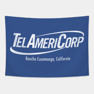 Tel AmeriCorp - vintage logo Tapestry
