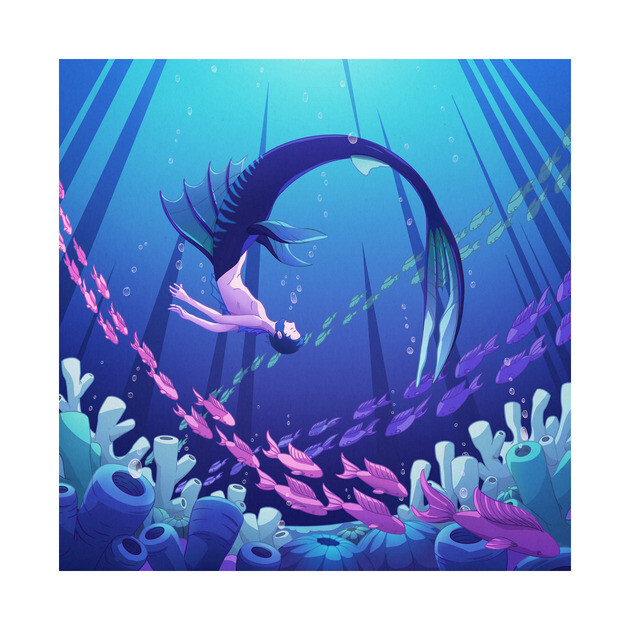 Underwater by Camila Illustration