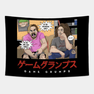 The Grump Who Wins (color) Tapestry