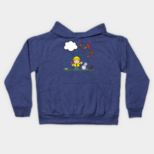 Colorforms®  Windy Rainy Day Kids Hoodie