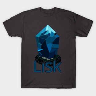 LISK CryptoCurrency Logo T-Shirt