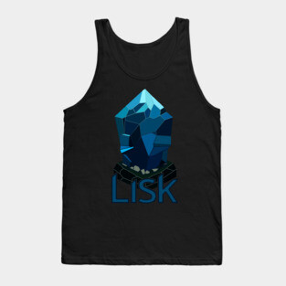 LISK CryptoCurrency Logo Tank Top