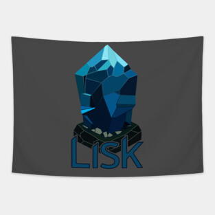 LISK CryptoCurrency Logo Tapestry