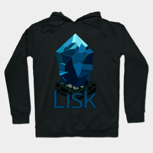 LISK CryptoCurrency Logo Hoodie
