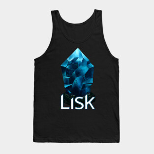 Lisk CryptoCurrency Logo. Tank Top