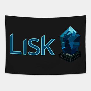 Lisk Cryptocurrency Logo. Tapestry