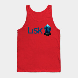 Lisk CryptoCurrency Logo. Tank Top