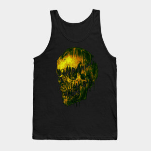 Melting Skull Tank Top