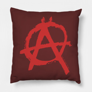 Anarchy (Red) Pillow