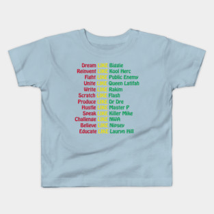 Hip Hop Tribute Kids T-Shirt