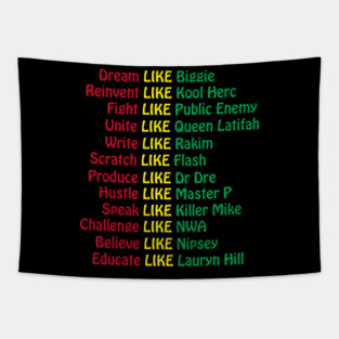 Hip Hop Tribute Tapestry