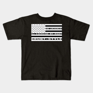 2ND Amendment American Flag Kids T-Shirt