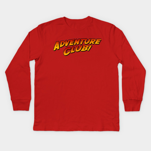 Adventure Club Podcast Kids Long Sleeve T-Shirt by Art Comedy Pop-Culture Network!